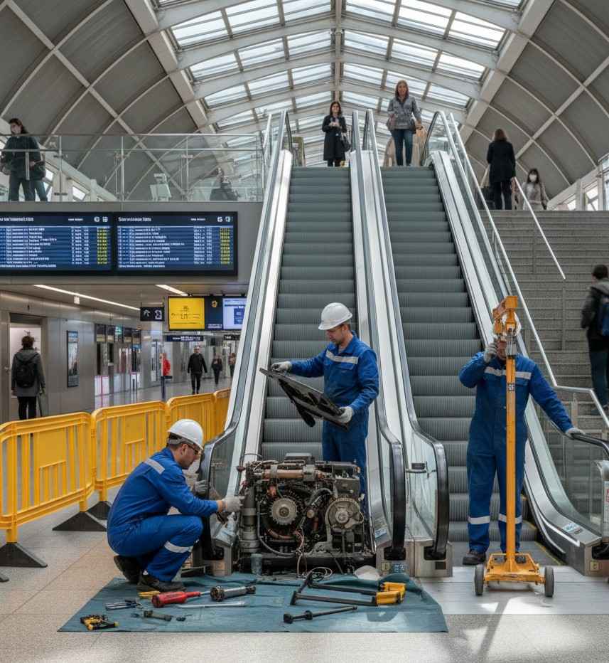 Escalator Maintenance