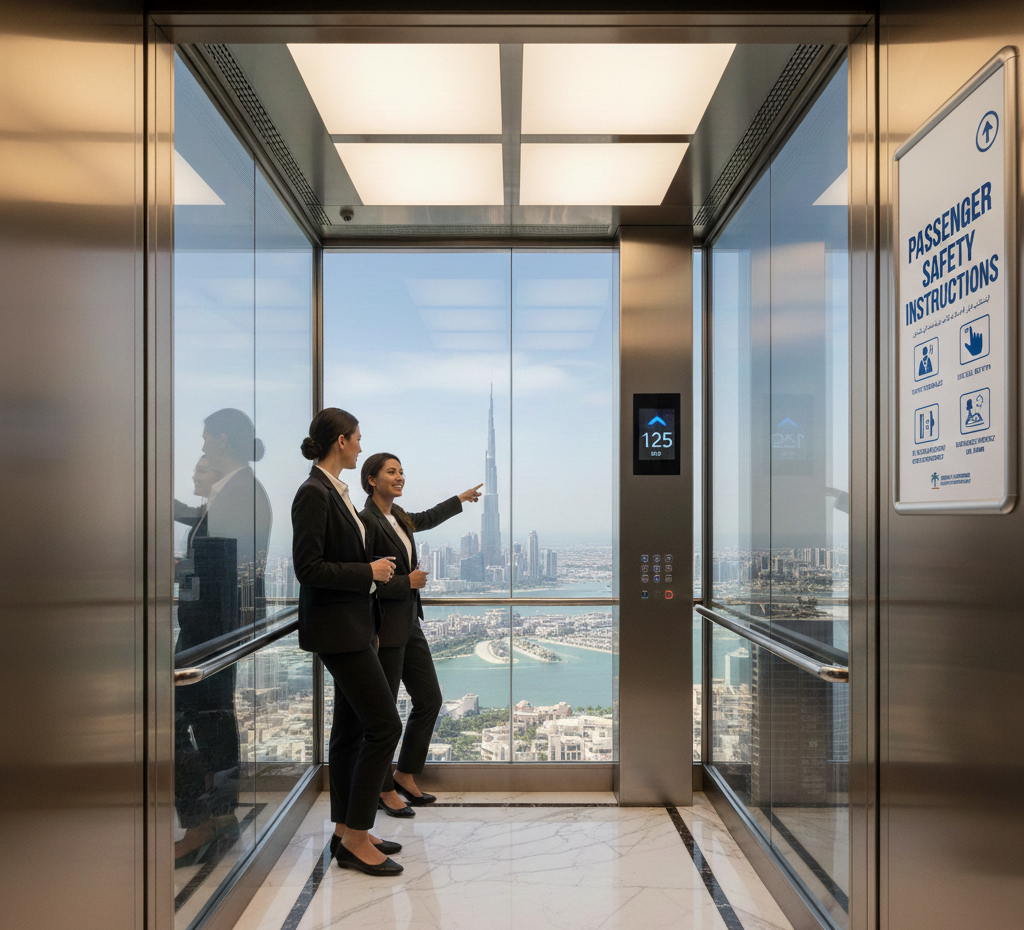 passenger lift safety instructions